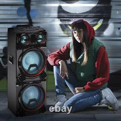 Daewoo 400W Bluetooth Subwoofer Party Color Changing LED Lights Speaker