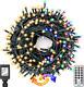Decute Colors Changing Christmas Tree Lights 4 Colors In 1 String Lights, 11 Mod
