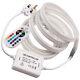 Dimmable Flex 220v Rgb Neon Rope Light Ip67 Waterproof Rgb Led Strip Outdoor Uk