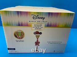 Disney Magic Holiday Mickey Mouse 5ft Color Changing LED Lamp Post Christmas