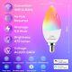 E14 5.5w Smart Wifi Led Light Bulbs Rgb/cwithww Dimmable Spotlight For Alexa