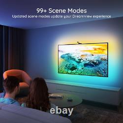 Envisual TV LED Backlights for 75-85 Inch Tvs, 16.4Ft RGBIC Wifi Dreamview T1 TV