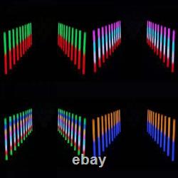 Equinox 4 Pack Pulse Tube LED Rainbow Colour Changing DJ Disco Party Light FX