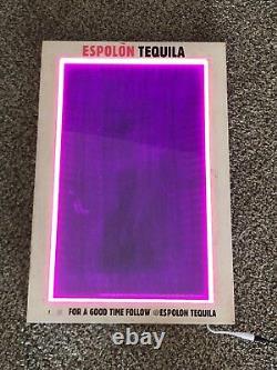 Espolon Tequila Led Color Changing Menu Board With Remote Light Motion Sign New