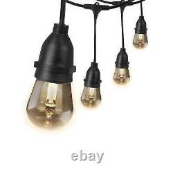 Feit Electric Decorative Color Changing String Light Set 30 ft 15 Bulbs 4 Colors