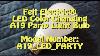 Feit Electric Led Color Changing A19 Party Light Bulb Model Number A19 Led Party