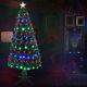 Fibre Optic Christmas Tree Xmas Led Lights Pre Lit Star Green Color Changing