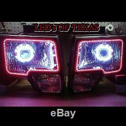 Ford f150 raptor 2009-2014 halo projector headlamp retrofit color change