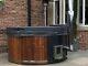 Fully Loaded Fibreglass Wooden Hot Tub Air Or Hydro Bubbles + Led, Wood Fired