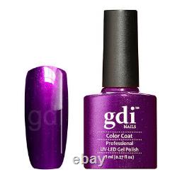 Gdi Fine Glitter/Shimmer Range R31 Purple Obsession UV/LED Nail Polish