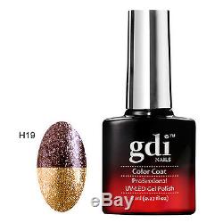 Gdi Nails, THERMAL COLOUR CHANGE H19-Golden Brownie UV/LED Soak Off Gel Polish