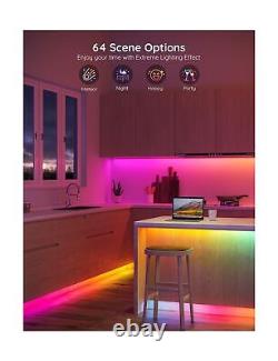 Govee 65.6ft RGBIC LED Strip Lights, Color Changing LED Strips, App Control v