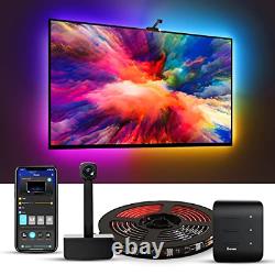 Govee DreamView T1 WiFi LED TV Backlights with Camera, Smart RGBIC TV Light for