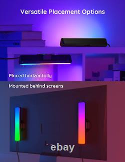 Govee LED Light Bars, Smart Wifi RGBIC TV Backlight, Gaming Lights with Scene M