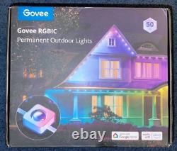 Govee LED Permanent Outdoor Lights Smart RGBIC 50 FT New IN HAND