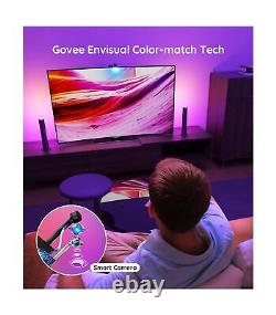 Govee LED Smart Light Bars with Camera, RGBIC Smart Backlights, Music Sync Ki