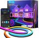 Govee Outdoor Neon Rope Lights, 10m Rgbic Rope Lights With 64+ Scenes, Music Led