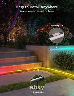 Govee Outdoor Neon Rope Lights, 10M RGBIC Rope Lights with 64+ Scenes, Music LED