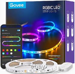 Govee RGBIC LED Strip Light Color Changing App Control Bluetooth Smart Segmented