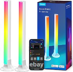 Govee RGBIC TV Light Bars, WiFi TV Backlight with Double Light Beads, 38cm, Bars