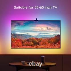 Govee WiFi LED TV Backlights with Camera, DreamView T1 Smart RGBIC 3.8M