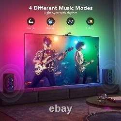 Govee WiFi LED TV Backlights with Camera, DreamView T1 Smart RGBIC TV Ligh