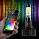 H13 Dual Function Led Headlight Bulbs + Color Changing Devil Eye Smartphone App