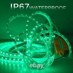 High Safety Commercial LED Strip Rope Light 220V 240V 5050 rgb IP68 Waterproof