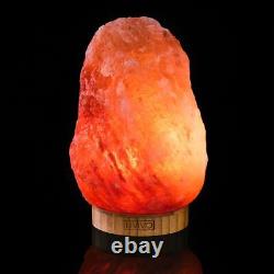 Himalayan Salt Lamp Dimmer Crystal Pink Rock Natural Healing Ioniser Home 5-6kg