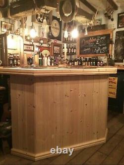 Home Drinks Corner Bar 5ft With Free LED colour Changing Lights