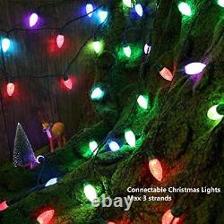 IBaycon RGB C9 Christmas Lights Outdoor 70 LED 45ft Color Changing String Lig