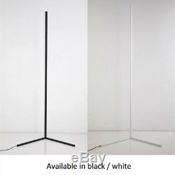 LED Corner Floor Lamp Hue RGB Colours WHITE Body Minimalist with Remote