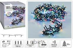 LED Fairy Lights RGB 1000 Multi Colour String Lights Christmas Tree Home Decor