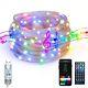 Led Fairy String Lights 33ft 100 Led Rgb Color Changing Christmas Tree Lights