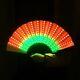 Led Fan Dancing Light Bar Club Party Home Decor Color Changing Glow Folding Lamp