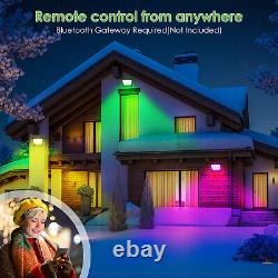 LED Floodlight Outdoor 15W Smart RGB Colour Changing Dimmable Atmosphere Light