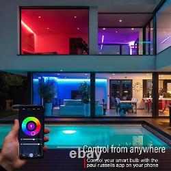 LED RGB WiFi Smart GU10 Bulbs for iOS & Android App CCT Color Changing 35W Light
