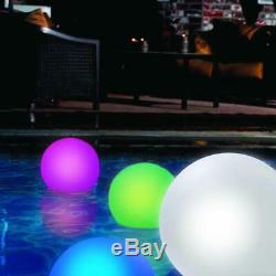 LED Rechargeable Floating Glow Ball Light Lamp 35cm Colour Changing Moon Orb