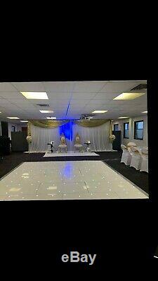 LED Starlight Dance Floor Hire 10FT TO 14FT colour changing flashing lights