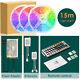 Led Strip Lights 5-20m 5050 Rgb Color Changing Full Kit With Remote Home Kitchen