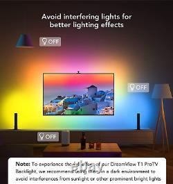 LED Strip Lights & Light Bars with Camera, Smart Wi-Fi RGBIC Dreamview T1 Pro LE