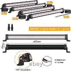 LED Wall Washer Lights Low Voltage, 25W Color Changing Light Bar Dimmable, IP66