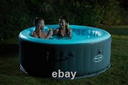 Lay-Z-Spa BALI 4 Person Inflatable Hot Tub 2021 Model with LED Lights