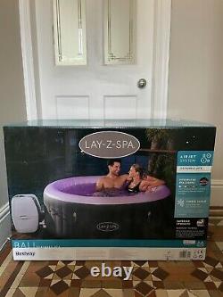 Lay-Z-Spa Bali 2-4 Person LED Inflatable Hot Tub Fast & Free Shipping