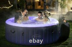 Lay-Z-Spa Bali 4 Person LED Hot Tub Lazy Spa 2021 Model Brand New 1 Day