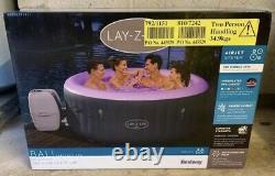 Lay Z Spa Bali Airjet 2-4 Person LED 2021 Model- Lazy Spa Hot Tub Brand New