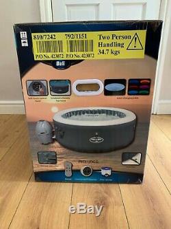 Lay-Z Spa Bali Airjet 2-4 Person LED Inflatable Hot Tub Jacuzzi Lazy