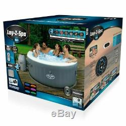 Lay Z Spa Bali Airjet Hot Tub with 7 colour LED's READY TO SHIPBRAND NEW