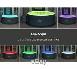 Lay Z Spa Lazy Spa Bali Airjet with LED's Brand New Hot Tub