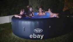 Lay-Z-Spa New York Blue ParisLED LIGHTSHot Tub Brand New FREE DELIVERY